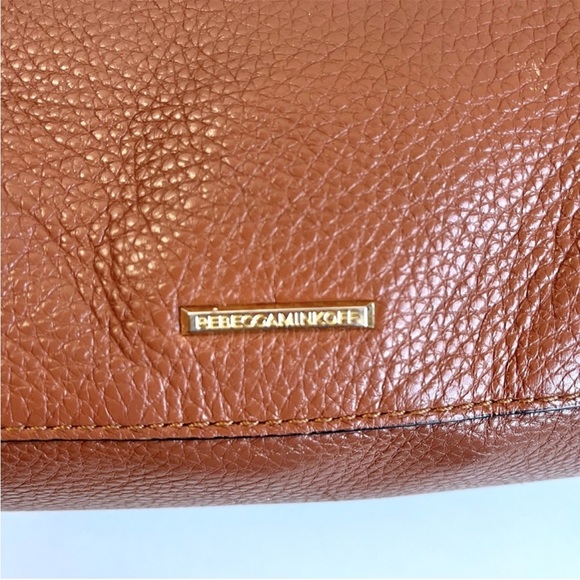Rebecca Minkoff Brown Leather Regan Satchel Bag - Picture 11 of 12